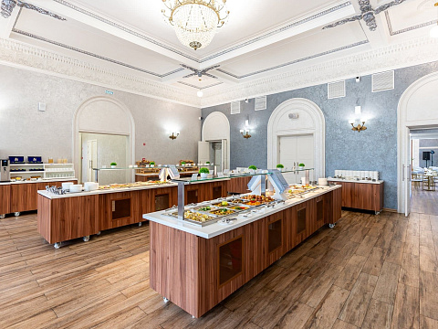 Санаторий «Шахтёр» г. Ессентуки. Ресторан «Печорин»